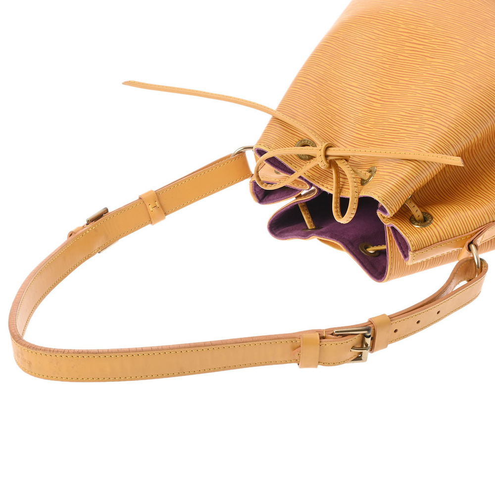 Louis Vuitton Leather Purple Bag Epi Shoulder Noe Yellow - Picture 3 of 11